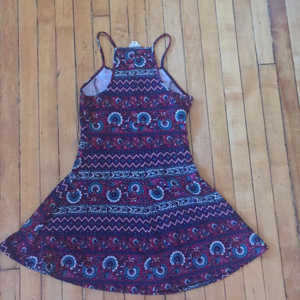 Patterned Mini Dress - Picture 4 of 4